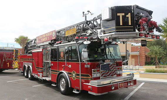 Ocala Fire Truck Tower 1