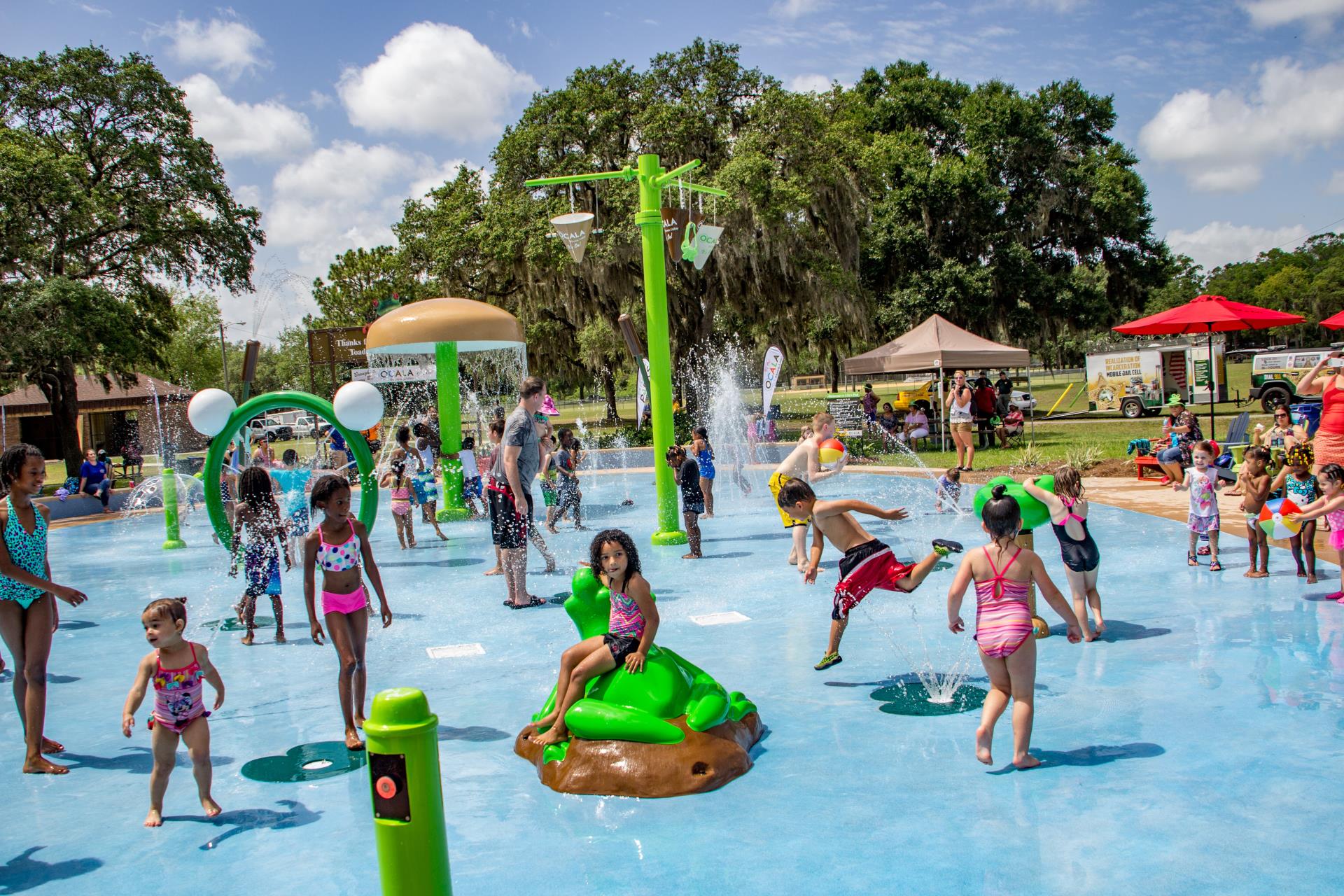 Lily's Splash Pad west