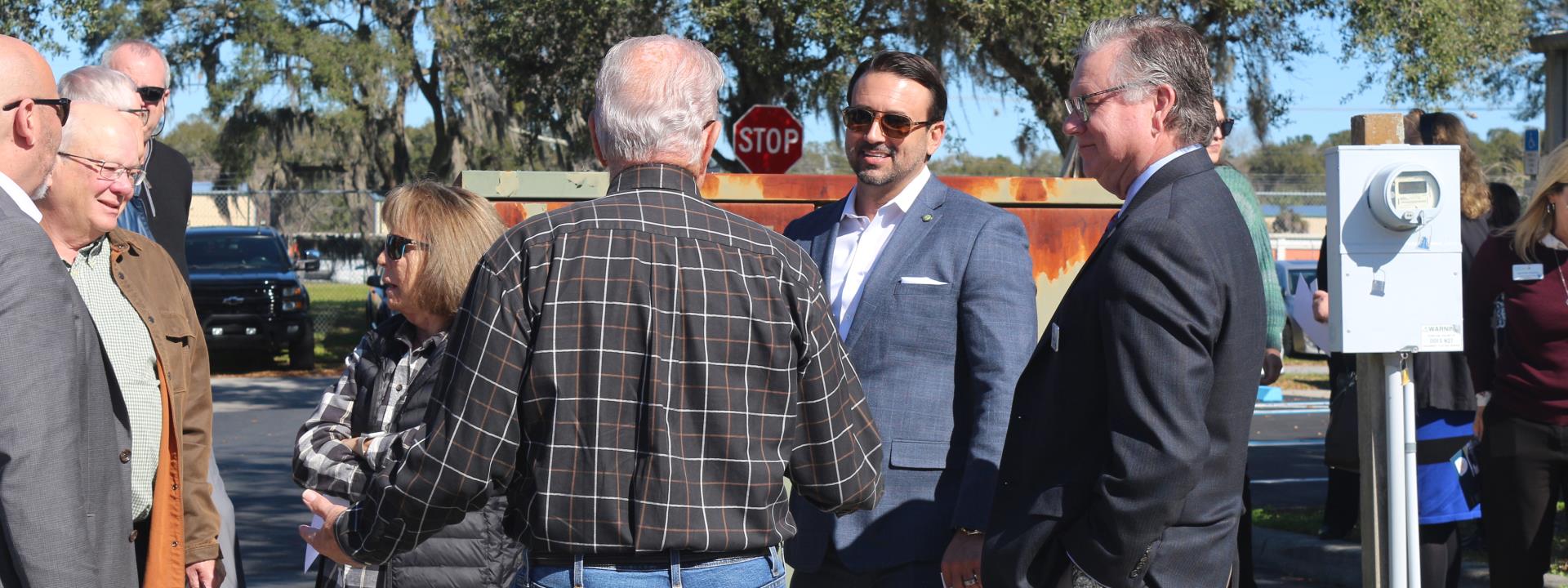 Mayor Ben Marciano and Councilman Berry Mansfield, 2024